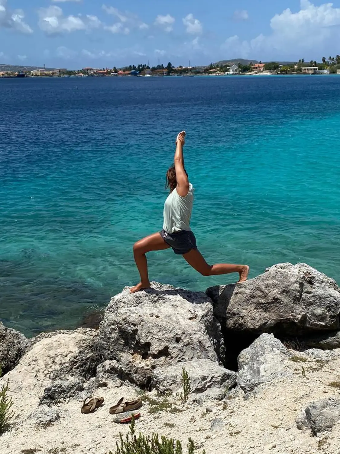 Frauen machen Yoga