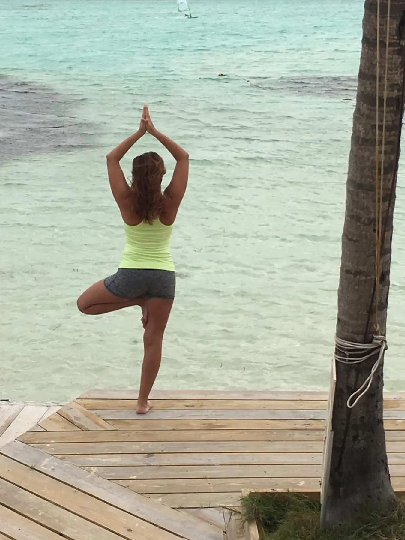 Frauen machen Yoga